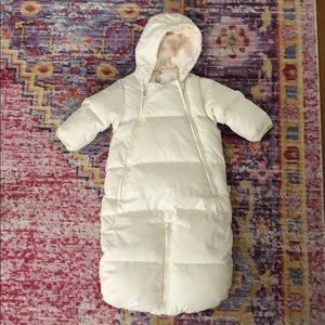 Baby GAP winter snowsuit bunting